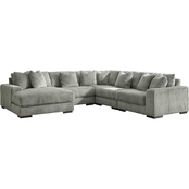 Signature Design by Ashley Lindyn Sectional with Chaise 5 pc.