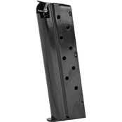Mecgar Magazine 9mm Fits 1911 9 Rounds Steel Blued