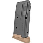 Sig Sauer Magazine 9mm Fits Sig Sauer P365 10 Rd w/Coyote Tan Finger Ext Steel Blk