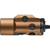 Streamlight TLR-VIR II Weaponlight White/IR LED w/IR Laser Fits Picatinny Coyote