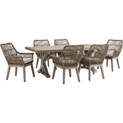 Signature Design by Ashley Beach Front 7pc Outdoor Dining Set with Beachcroft Table