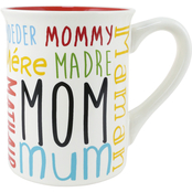 Our Name is Mud Mom Languages Mug