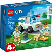 LEGO City Great Vehicles Vet Van Rescue 60382