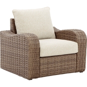 Signature Design by Ashley Sandy Bloom Lounge Chair with Cushion