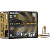 Federal Premium HST 357 Sig 125 Gr. Jacketed Hollow Point 20 Rounds