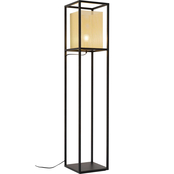 Zuo Modern Yves Floor Lamp, Gold and Black