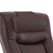 Progressive Furniture Cervical Pillow in Whisky Air Leather