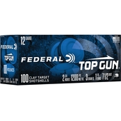 Federal Top Gun 12 Ga. 2.75 In. #7.5 1 1/8 oz Lead 100 Rounds