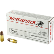 Winchester USA 9MM 90 Gr. Lead Free Frangible 50 Rounds