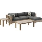 Signature Design by Ashley Citrine Park 4 pc. Outdoor Sectional