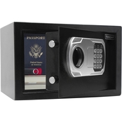 Honeywell DOJ Approved Small Steel Security Safe with Digital Lock 0.27 cu ft.