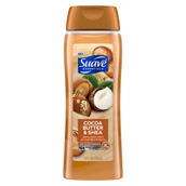 Suave Essentials Creamy Cocoa Butter and Shea Body Wash 18 oz.