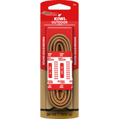 Kiwi Outdoor Round Laces 72 in. 1 pair