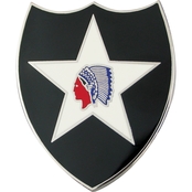 Army CSIB 2nd Infantry Division Insignia