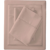 Purity Home 300TC Cotton and Rayon Made from Bamboo Sateen Sheet Set