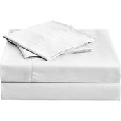 Color Sense Indo Count 1200 Thread Count Cotton and Polyester Sateen Sheet Set