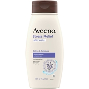 Aveeno Stress Relief Body Wash Lavender 18 oz.