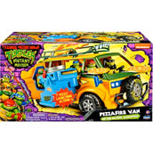 Playmates Teenage Mutant Ninja Turtles Pizza Van with Pizza Throwing Action