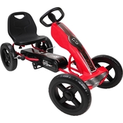 Race Z Red Pedal Go Kart for Kids
