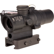 Trijicon ACOG 1.5x16mm Dual Illuminated Red Ring and 2 MOA Dot Rifle Sight Black