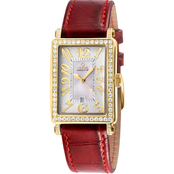 Gevril Women's Avenue of America Mini Swiss Quartz Diamonds 25mm Watch 7345RL