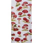 Kay Dee Designs Garden Gnome Mushroom Dual Purpose Terry Towel