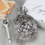 Pampa Bay The Silver Pineapple Dip Bowl and Spoon Set