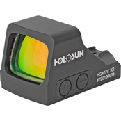 Holosun 407K-X2 1x 6 MOA Red Dot Side Battery Pistol Sight Black