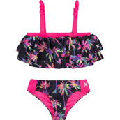 Hurley Girls Palm Tree Tankini Swimsuit