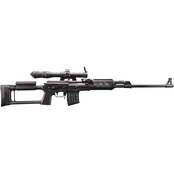 Zastava M91 Sniper Rifle 7.62X54R 24 in. Barrel with POSP Scope 10 Rds Rifle Black