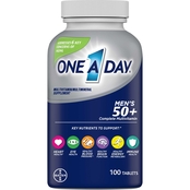 One A Day Men’s 50 Plus Multivitamin Tablets 100 ct.