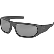 Magpul Radius Eyewear, Black Frames and Polarized Gray Lens with Silver Mirror