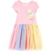 Carter's Toddler Girls Floral Jersey Tutu Dress