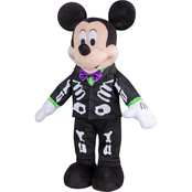 Disney Mickey Mouse as Skeleton Halloween Greeter