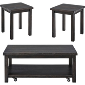 Progressive Furniture Silverton II 3 Pack Occasional Tables RTA
