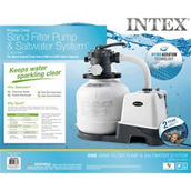 Intex 120V Sand Filter Pump and Saltwater System