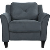 Lifestyle Solutions Inc. Dayton Microfiber Chair with Rolled Arms
