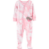 Carter's Infant Girls One Piece Whale 100% Snug Fit Cotton Footie Pajamas