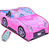 Barbie Convertible Car Shaped Tent with Key Fob