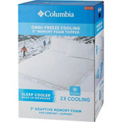 Columbia 3 in. Zone Contoured Gel Memory Foam Mattress Topper