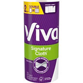 Viva Signature Cloth Paper Towels, Double Roll, 94 Sheets per Roll