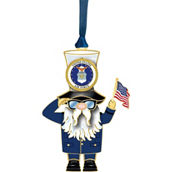 ChemArt U.S. Air Force Gnome Ornament