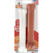 Nylabone Power Chew Twin Pack Bacon and Chicken Dog Chew Toy, Large