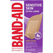 Band-Aid Brand Extra-Large Adhesive Bandage for Sensitive Skin 7 ct.