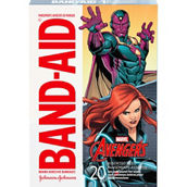 Band-Aid Brand Assorted Marvel Avengers Bandages for Kids