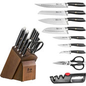 Cangshan Cutlery L Series Black Forged 10 Piece Knife Block Set