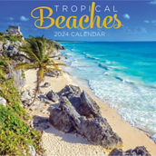TF Publishing 2024 Tropical Beaches Mini Calendar