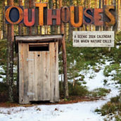 TF Publishing 2024 Outhouses Wall Calendar