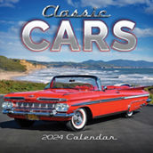TF Publishing 2024 Classic Cars Wall Calendar