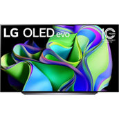 LG 83 in. OLED C3 Evo 4K HDR Smart TV with AI ThinQ and G-Sync OLED83C3PUA